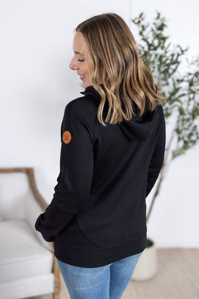 IN STOCK Scuba FullZip Hoodie - Black