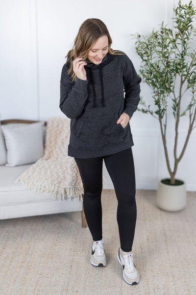 IN STOCK Vintage Wash Hoodie - Black FINAL SALE