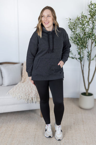 IN STOCK Vintage Wash Hoodie - Black FINAL SALE