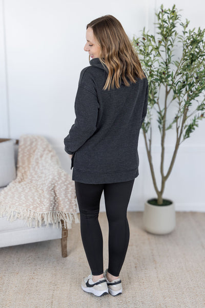 IN STOCK Vintage Wash Hoodie - Black FINAL SALE