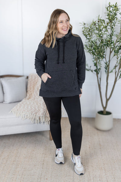 IN STOCK Vintage Wash Hoodie - Black FINAL SALE