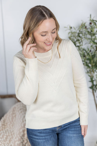IN STOCK Evelyn Sweater - Ivory