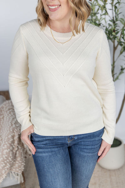 IN STOCK Evelyn Sweater - Ivory