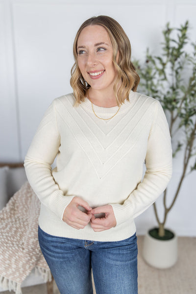 IN STOCK Evelyn Sweater - Ivory