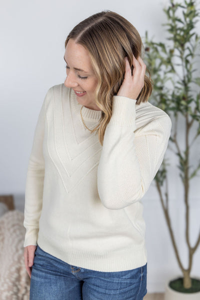 IN STOCK Evelyn Sweater - Ivory