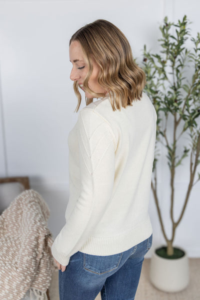 IN STOCK Evelyn Sweater - Ivory