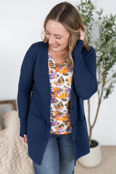 IN STOCK Cori Cardigan - Navy
