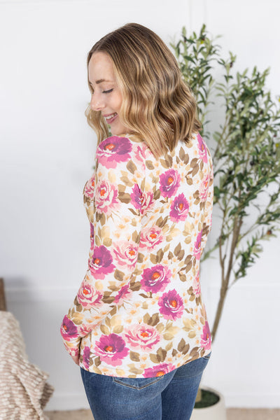 IN STOCK Blair Long Sleeve Top - Autumn Blossom