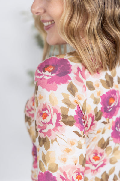 IN STOCK Blair Long Sleeve Top - Autumn Blossom
