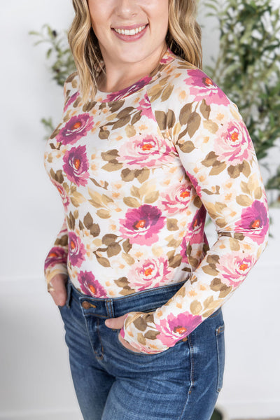 IN STOCK Blair Long Sleeve Top - Autumn Blossom