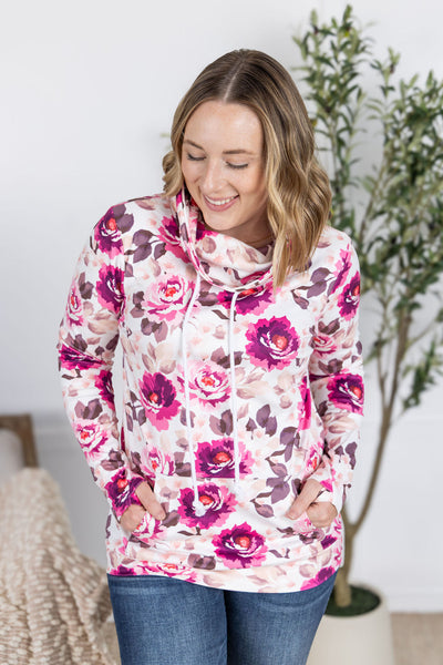 IN STOCK Soft Funnel Neck - Autumn Blossom