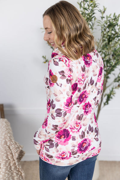 IN STOCK Soft Funnel Neck - Autumn Blossom