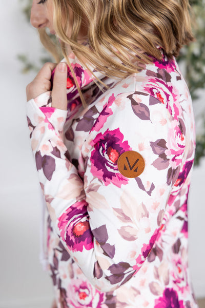 IN STOCK Soft Funnel Neck - Autumn Blossom