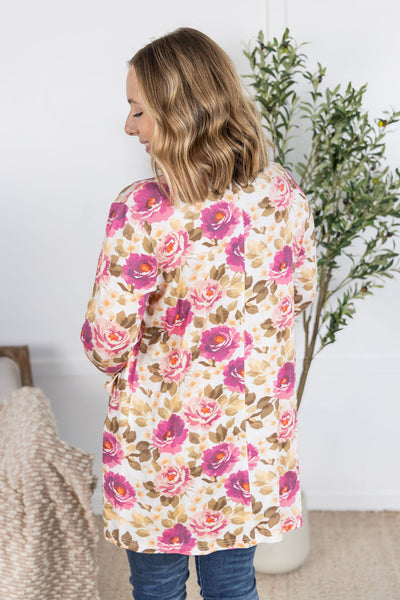 IN STOCK Classic Cardigan - Autumn Blossom