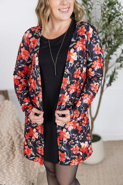 IN STOCK Classic Cardigan - Sunset Floral