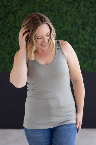 IN STOCK Poppy Tank - Olive and Camo FINAL SALE