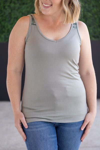 IN STOCK Poppy Tank - Olive and Camo FINAL SALE