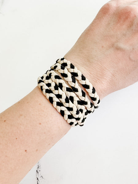 IN STOCK Hair Tie Bracelet Sets - Neutral Ropes | Hair Accessories FINAL SALE