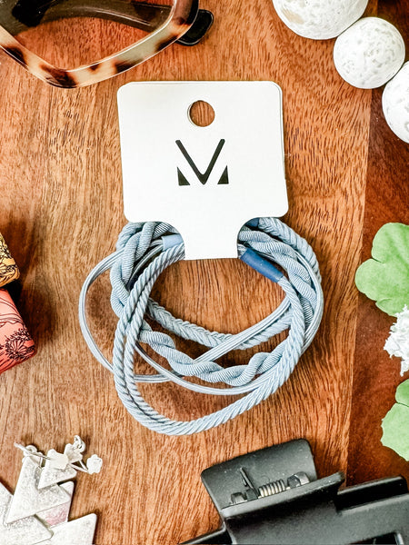 IN STOCK Hair Tie Bracelet Sets - Colored Twists and Braids | Hair Accessories FINAL SALE