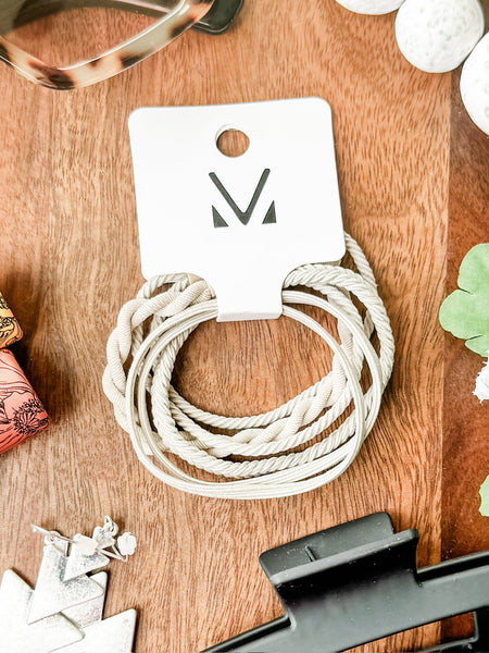 IN STOCK Hair Tie Bracelet Sets - Colored Twists and Braids | Hair Accessories FINAL SALE