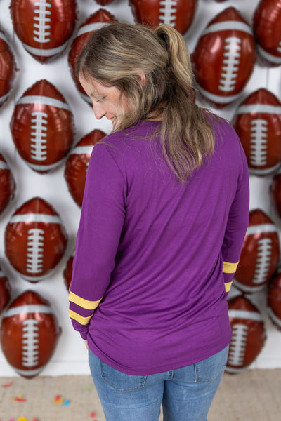 IN STOCK GameDay Larissa Long Sleeve Top - Minnesota