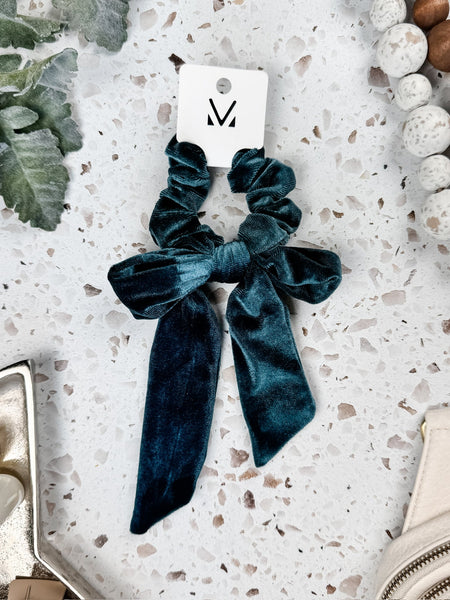 IN STOCK Velvet Bow Scrunchie FINAL SALE