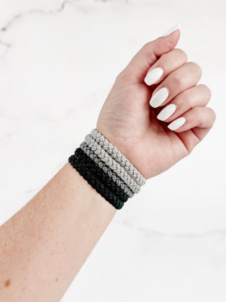 IN STOCK Black and Grey Hair Tie Sets FINAL SALE