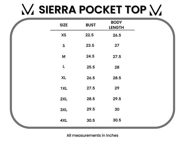 IN STOCK Sierra Pocket Top - Terra Cotta FINAL SALE