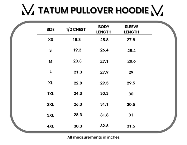IN STOCK Tatum Textured Pullover Hoodie - Rust