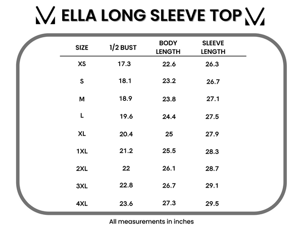 IN STOCK Ella Long Sleeve Top - Sage