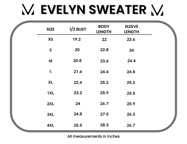 IN STOCK Evelyn Sweater - Ivory