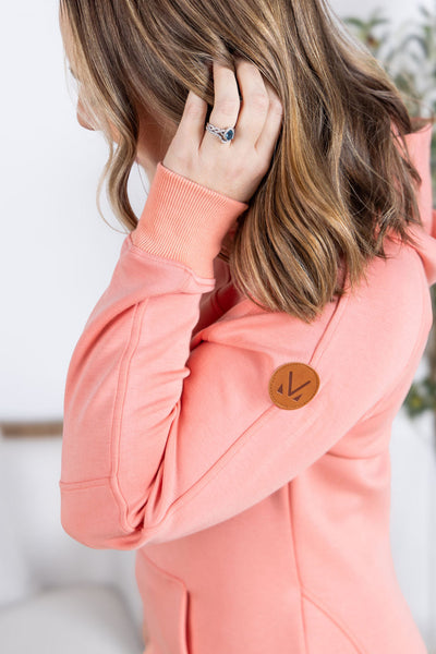 IN STOCK Scuba HalfZip Hoodie - Coral