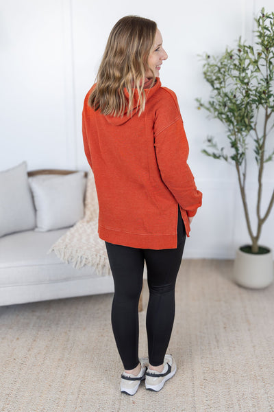 IN STOCK Vintage Wash Hoodie - Rust