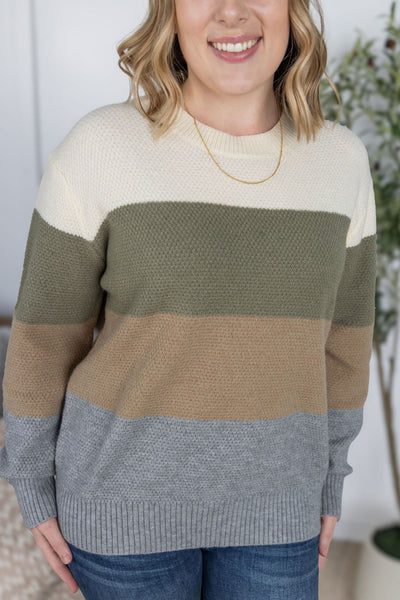 IN STOCK Colorblock Sweater - Neutral Mix