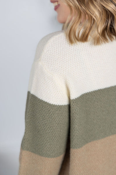 IN STOCK Colorblock Sweater - Neutral Mix