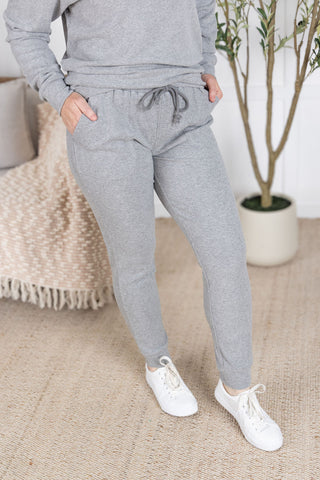 IN STOCK Corrine Joggers - Light Grey