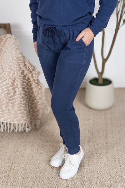 IN STOCK Corrine Joggers - Navy