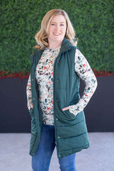 IN STOCK Blair Long Sleeve Top - Winter Berry FINAL SALE