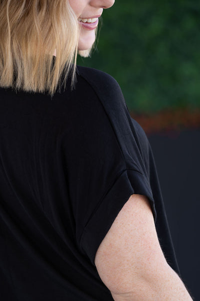 IN STOCK Sierra Pocket Top - Black