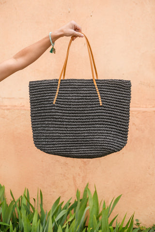 Beach Bag In Black