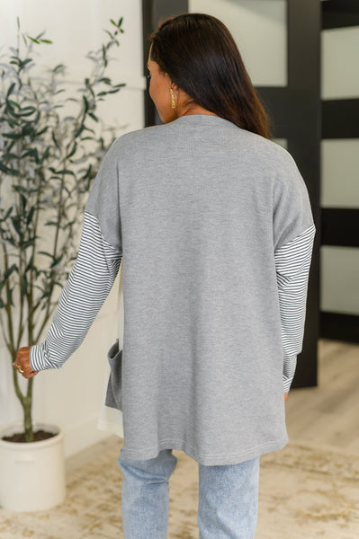 Consider it So Color Block Cardigan