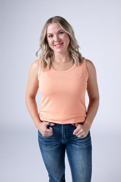 IN STOCK Ava Tank - Melon FINAL SALE