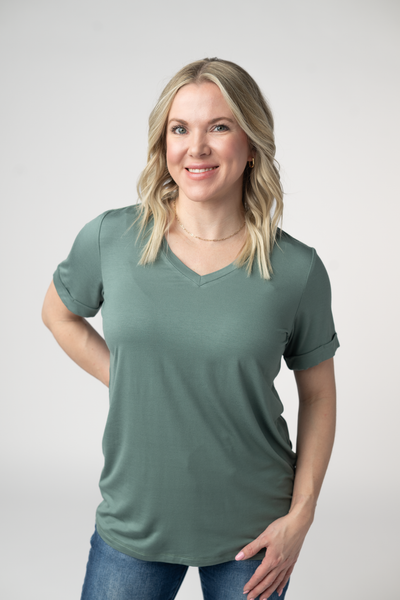 IN STOCK Sophie Top - Dusty Jade