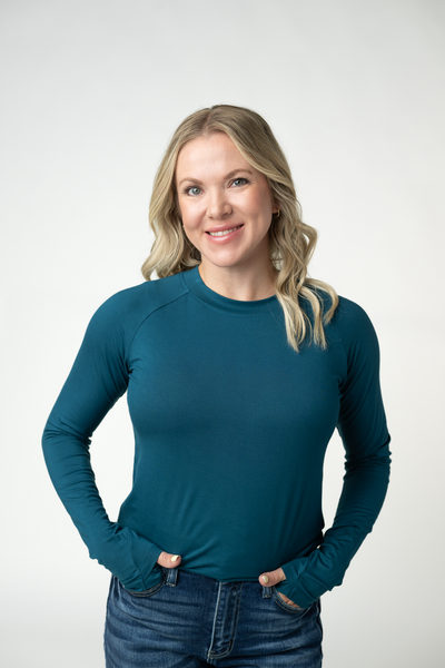 IN STOCK Blair Long Sleeve Top - Teal
