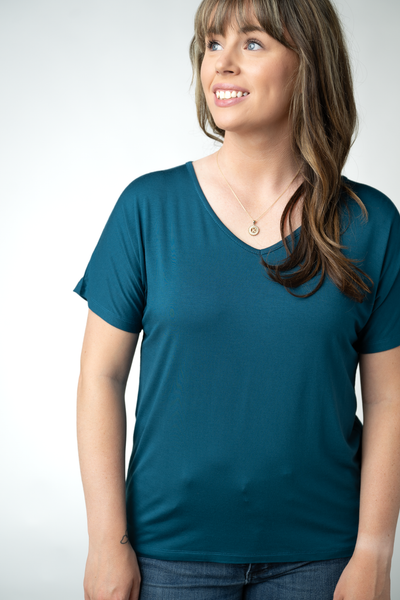 IN STOCK Chloe Cozy Top - Teal
