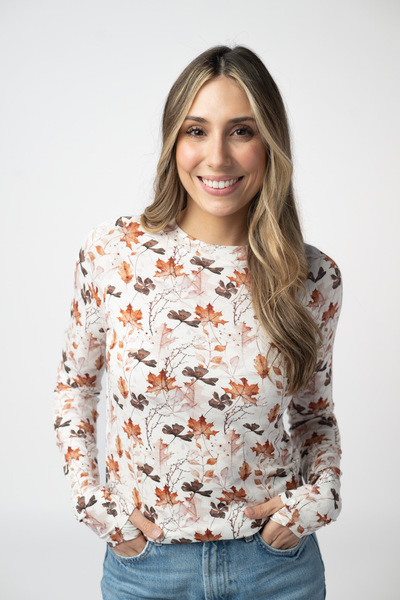 IN STOCK Blair Long Sleeve Top - Fall Foliage