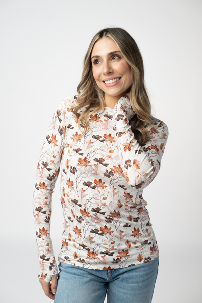 IN STOCK Blair Long Sleeve Top - Fall Foliage