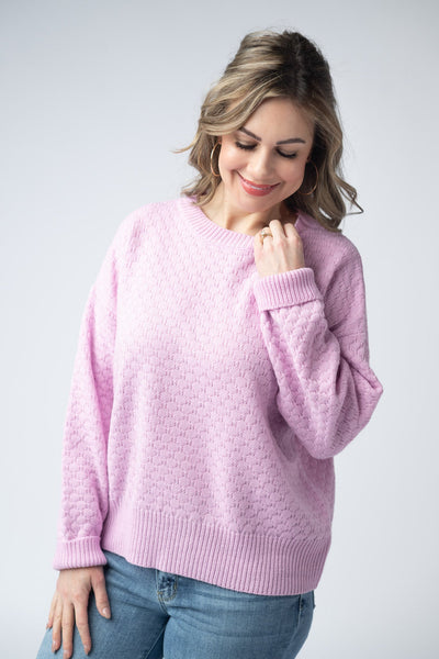 IN STOCK Gianna Pullover Sweater - Pink