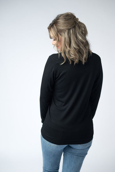 IN STOCK Larissa Long Sleeve - Black