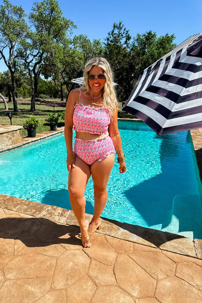 PREORDER: Island Vibes Amalfi Blooms Swim Set